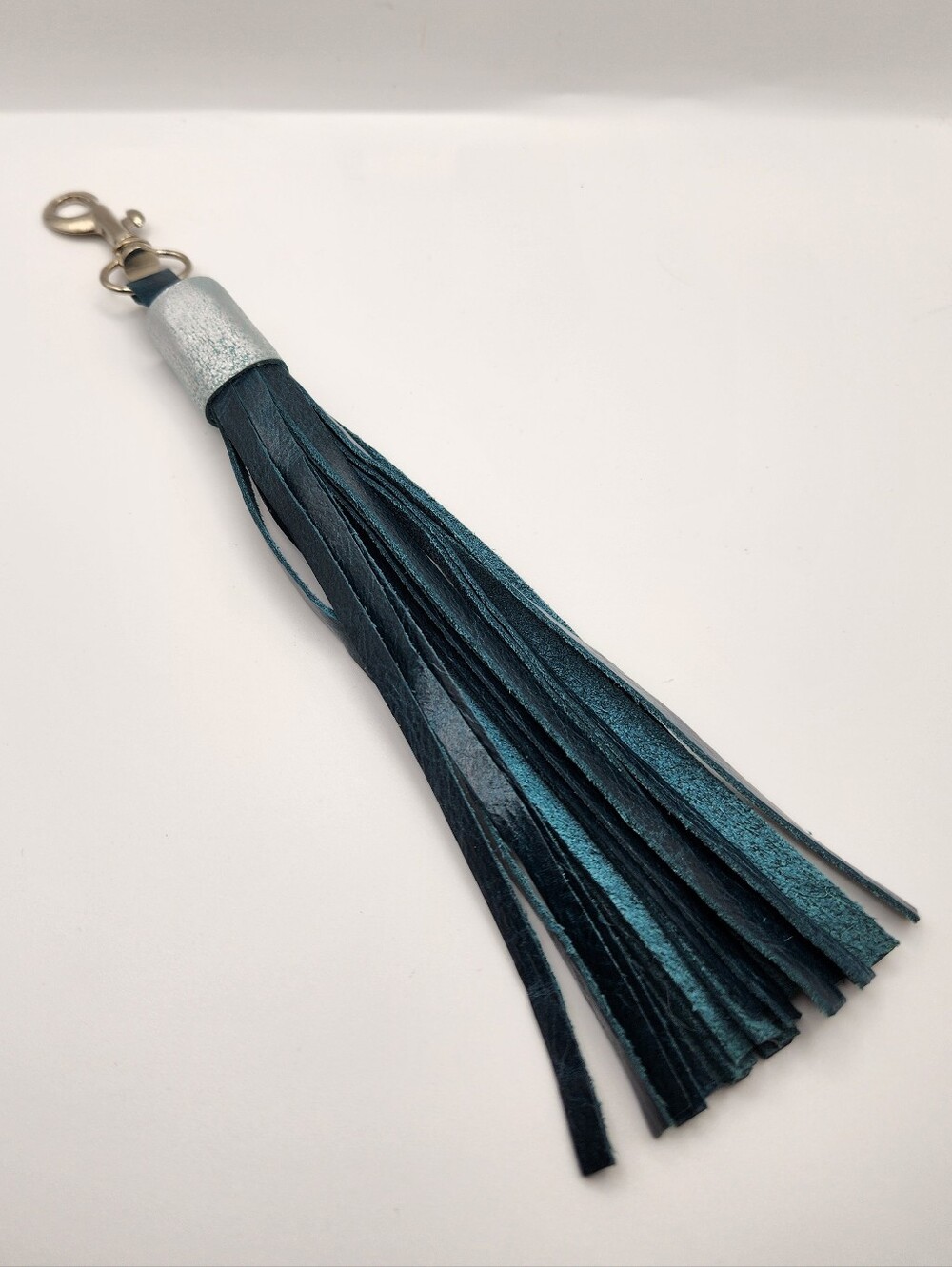 Leather Tassel, Tourmaline